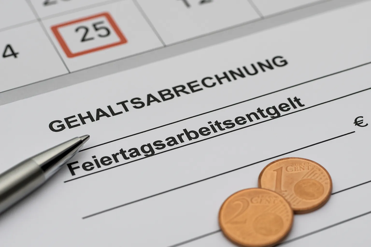 Feiertagsarbeitsentgelt