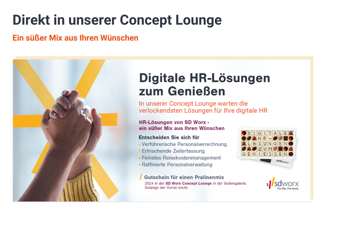 Voucher - Digitale HR-Lösungen zum Genießen